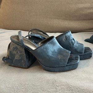 Circus Ny Women’s Miranda Platform, Blue, size 8